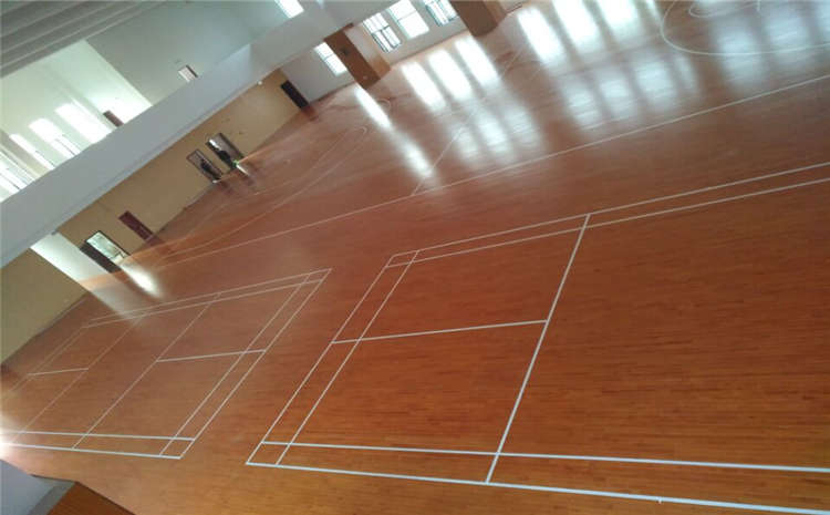 運動木地板為什么要選品牌？