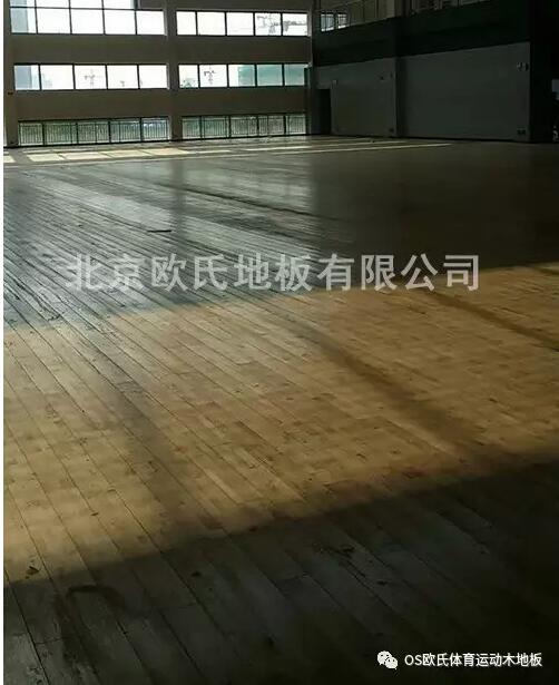 安徽蚌埠市懷遠(yuǎn)全民健身活動(dòng)中心楓木一級三拼板案例-圖1