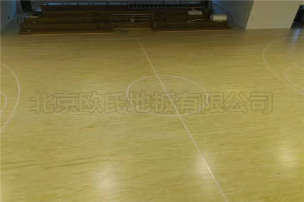 上海南陽模范初級中學體藝樓運動木地板工程案例