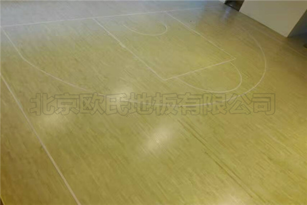 上海南陽模范初級中學體藝樓運動木地板工程案例